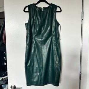 Calvin Klein Pleather Dress